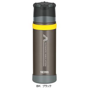 THERMOS サーモス 「山専ボトル」ステンレスボトル/0.5L/ブラック BK FFX-500 山専用ボトル 山専用ボトル 水筒 アウトドア 釣り 旅行用品 キャンプ