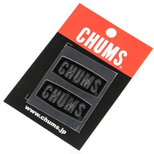 CHUMS(チャムス) CHUMS Logo Emboss Sticker / Black CH62-1125  ステッカー ウォールステッカー｜od-yamakei