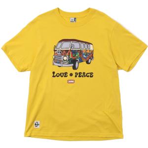 CHUMS(チャムス) Euphoric Mini Van T-Shirt/ Yellow/ WL/ CH11-1976  半袖Tシャツ女性用 Tシャツ カットソー レディース半袖カットソー｜od-yamakei