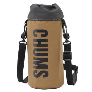 CHUMS(チャムス) Recycle CHUMS Bottle Holder/Brown CH60-3290  ボトルホルダー 水筒ケース 水筒カバー ケース｜od-yamakei