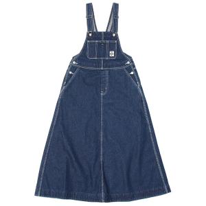 CHUMS(チャムス) All Over The Overall Skirt-Indigo/ WM CH18-1254  スカート ウェア ジャンパースカート アウトドアウェア　スカート｜od-yamakei