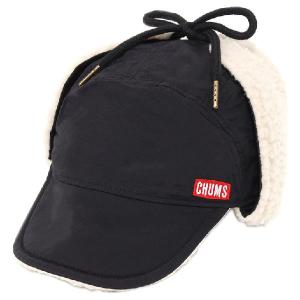 CHUMS(チャムス) Camping Boa Russian Cap/BK /CH05-1351  キャップ ハット 帽子 アウトドアウェア　帽子｜od-yamakei