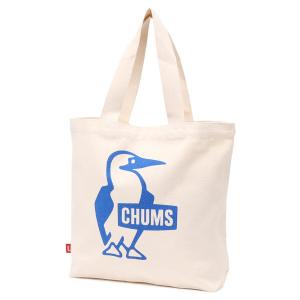 CHUMS(チャムス) booby Canvas Tote/ Blue CH60-3495  トートバッグ スポーツ用トートバッグ｜od-yamakei