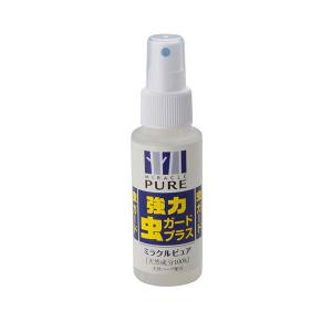 MIRACLE PURE ミラクルピュア 強力虫ガードプラス/80ml 02100 アウトドア 釣り 旅行用品 防虫用品 防虫用品 アウトドアギア｜od-yamakei