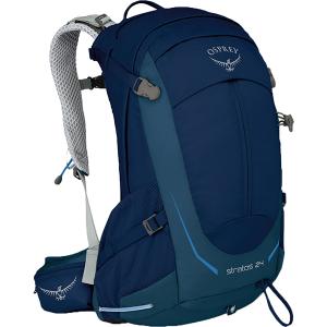 OSPREY オスプレー ストラトス 24/エクリプスブルー OS50304 男性用 バックパック ザック アウトドア 釣り 旅行用品 トレッキングパック｜od-yamakei