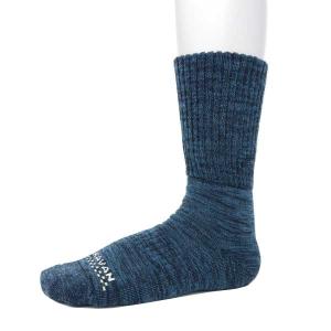 Caravan キャラバン RLメリノ レトロトレッキング/678デニム/M 0131008 ブルー ファッション メンズファッション 下着 靴下 部屋着 ソックス