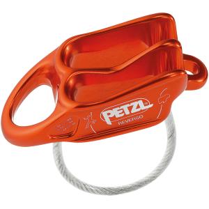 PETZL(ペツル) ルベルソ/レッド D017AA02  確保器 登はん具 ビレイ機 登山 クライミング用品　ビレイデバイス｜od-yamakei