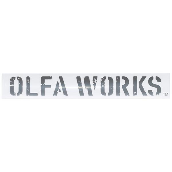 OLFA WORKS（オルファワークス） ステッカー 01 OW-ST01 スポーツ スノーボード ...