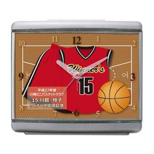 記念品目覚まし時計 C33バスケットボール ユ...の詳細画像1