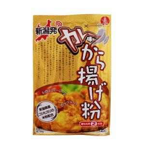 カレー味 から揚げ粉 80g×2袋 新潟発 ソウルフード 丸榮製粉