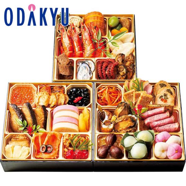 百貨店公式 仙台 ＜ 伯養軒 ＞ 監修和洋おせち料理 3段 3人前 ~ 4人前 おせち 2026 ｜...