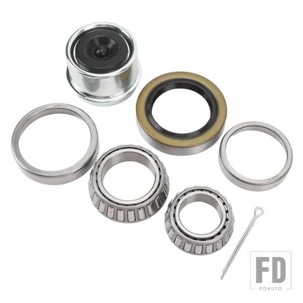 【並行輸入品】7PCS 3500 LB トレーラーホイールハブベアリングキット L68149 ベアリ...