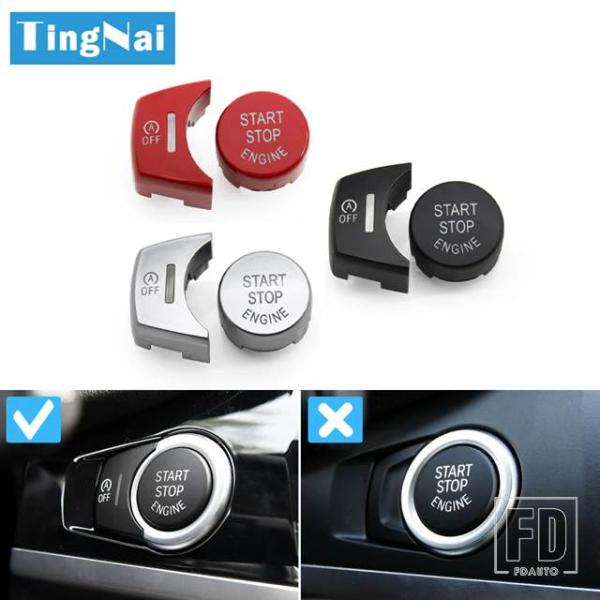 【並行輸入品】LHD RHD エンジンスタートストップボタンスイッチカバーオフボタン BMW X3 ...