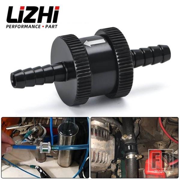 【並行輸入品】LIZHI RACING - 1/4インチ 6MM 逆止弁 ワンウェイ燃料チェックバル...