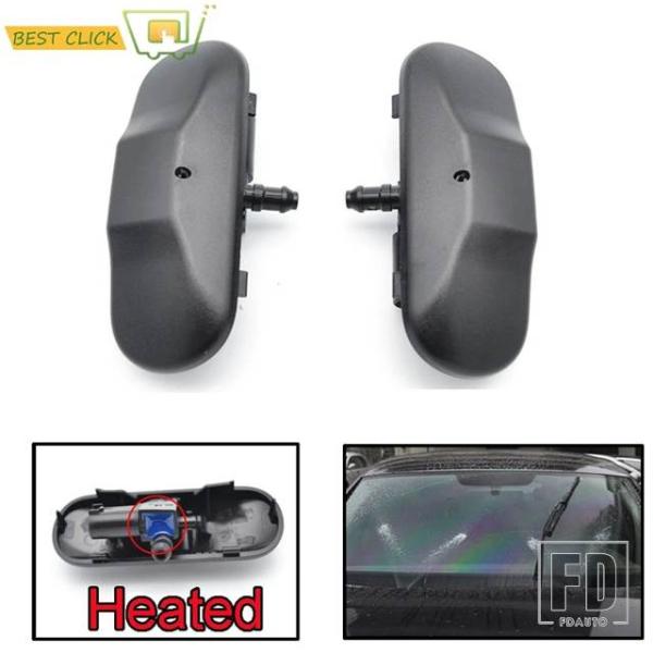 【並行輸入品】ミシマペアフロントガラスウォッシャーノズルジェット加熱セット VW ティグアンアマロッ...