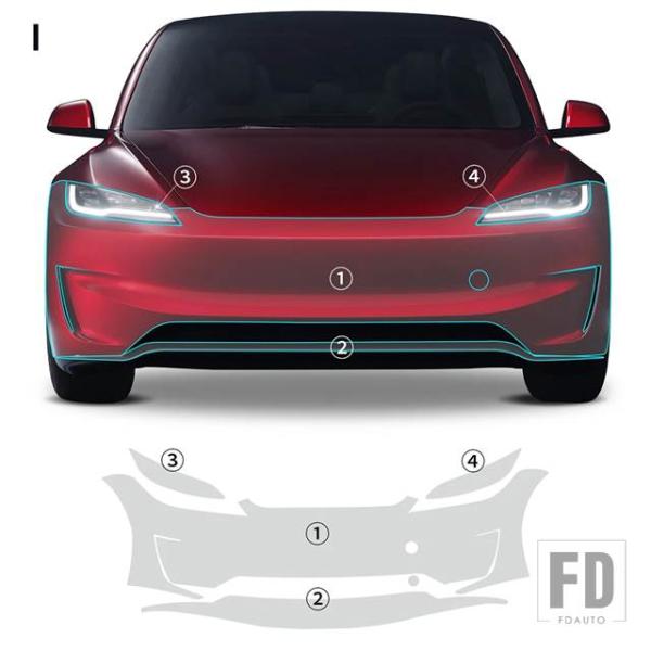 【並行輸入品】テスラ モデル 3 ハイランドパフォーマンスバージョン 2024-UP 8.5THIC...