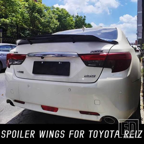 【並行輸入品】トヨタ マーク X レイツ 2010-2017 リアトランクリッドブーツダックテールリ...