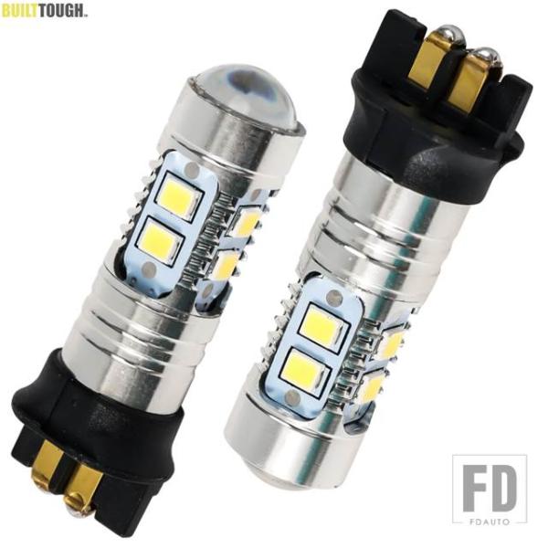 【並行輸入品】BMW 2個 6000K ホワイト PW24W LED 電球 2012-UP F30 ...