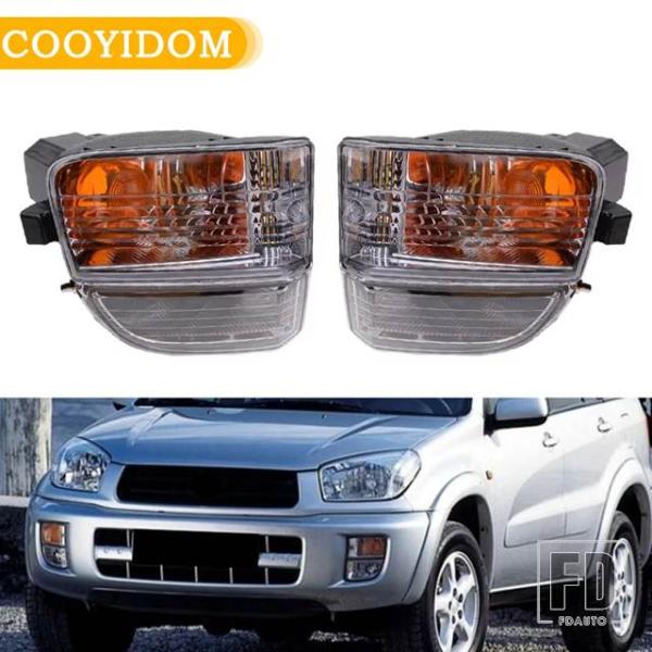 並行輸入品 トヨタ RAV4 2000 - 03 用フロントバンパーフォグランプ ドライビングランプ...