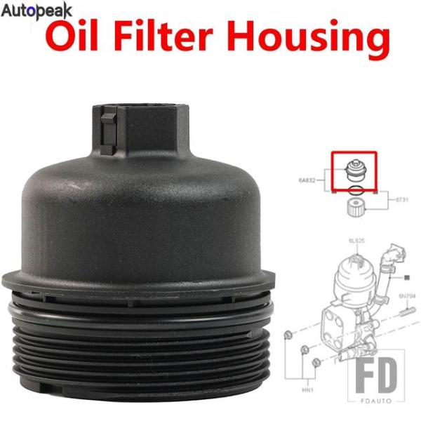 【並行輸入品】オイルフィルターハウジングカバーキャップブラックフィアット DUCATO PUNTO ...