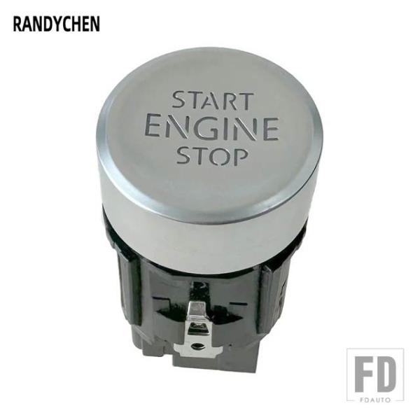 【並行輸入品】VW 白色光エンジンスタートストップボタンスイッチゴルフ 7 7.5 GTI GTD ...