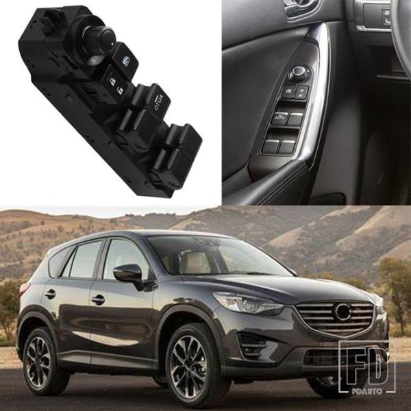 【並行輸入品】マツダ 1個 パワーウィンドウスイッチ CX-5/3 アクセラ専用フィット LHD モ...