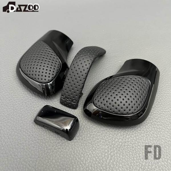 【並行輸入品】自動 DSG ギアシフトノブカバー VW ゴルフ 6 7 R GTI パサート B7 ...