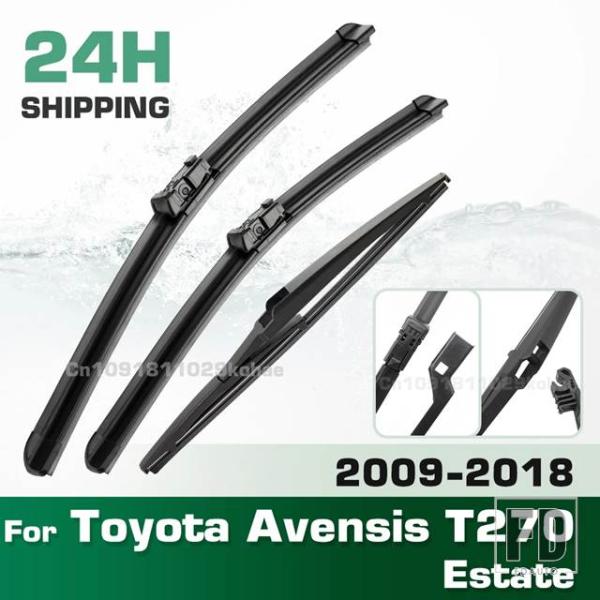 【並行輸入品】トヨタ ワイパー LHDRHD フロントリアワイパーブレードセット アベンシス アベン...