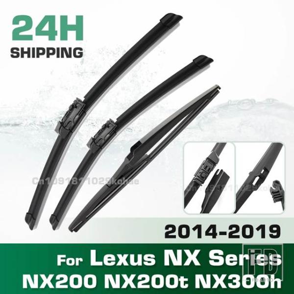 【並行輸入品】レクサス ワイパー LHDRHD フロントリアワイパーブレードセット NXシリーズ N...