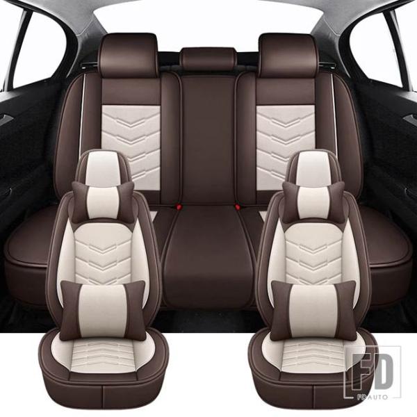 【並行輸入品】汎用 レクサス SONGE FILLE FLAX フルセット クッション カーシートカ...