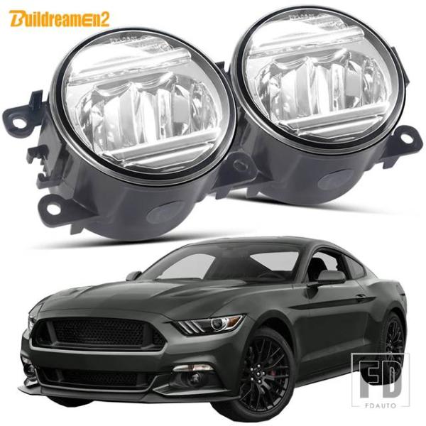 【並行輸入品】フォード 2 X 30W フロントバンパーフォグライトアセンブリ マスタング 2005...