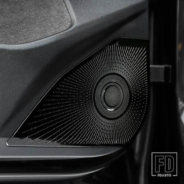 【並行輸入品】ゴルフ VW 8 MK8 2020 -2022 カーピラーA ステレオスピーカー オー...