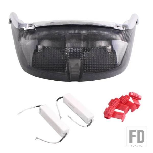 【並行輸入品】バイク用 LEDリアテールライト ウィンカーランプ テールライト ウインカー ヤマハ ...