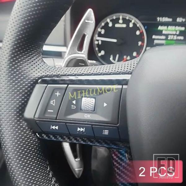 【並行輸入品】三菱 アウトランダー PHEV 2022-2024アルミステアリングホイールギアシフト...