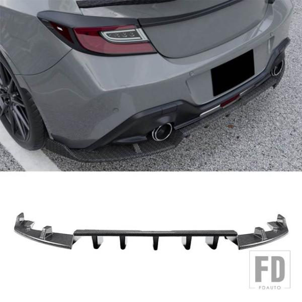 【並行輸入品】リアバンパーディフューザーリップスポイラースプリッタープロテクタートヨタGR86スバル...