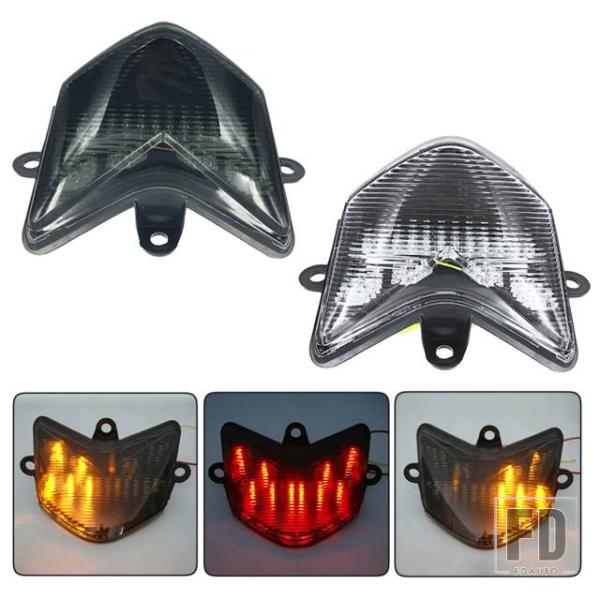【並行輸入品】LED オートバイウィンカー統合テールライトリアブレーキランプテールライト KAWAS...