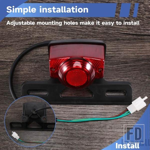 【並行輸入品】#012R テールライト オートバイリアランプ テールライト ホンダ モンキー Z50...