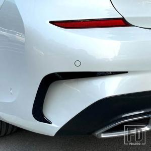 並行輸入品 車用リアバンパー サイドカナードカ...の詳細画像3