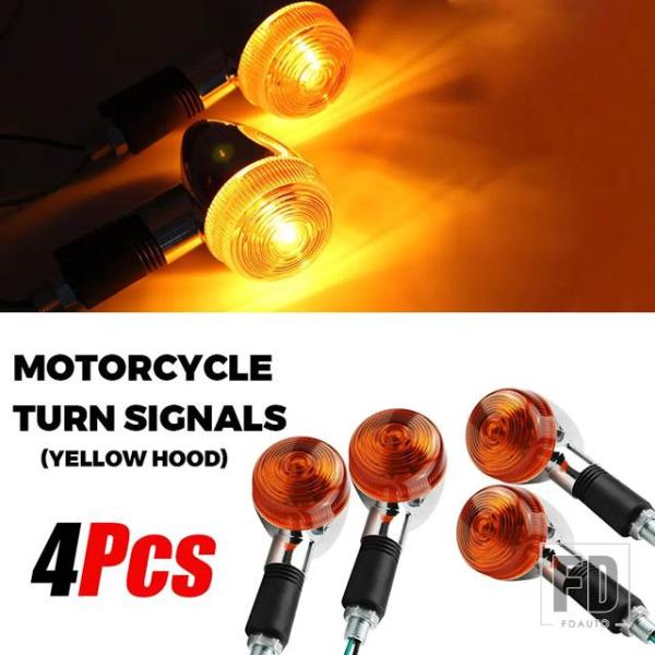 【並行輸入品】4個  バイク用 ウィンカーライト カワサキ バルカン VN800 900 1500 ...