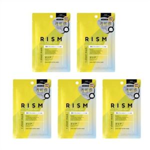 送料無料メール便 ［まとめ販売］リズム　ＲＩＳＭ　ディープエクストラマスク　クリア　34ml×1枚×5個 ・メール便にて発送致します｜odasaku