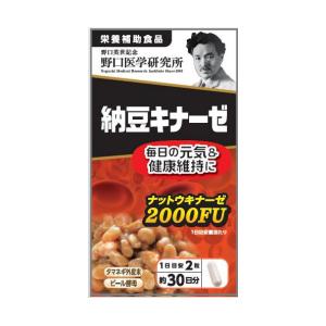 送料無料 野口医学研究所　納豆キナーゼ　60粒 ●翌日配達「あすつく」対象商品（休業日を除く）●｜odasaku