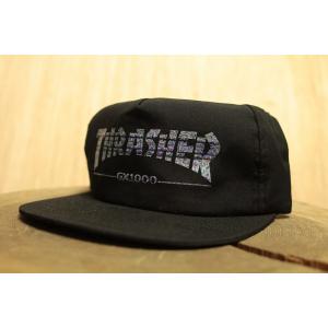 THRASHER (スラッシャー,GX1000,キャップ) GX1000 SNAPBACK｜oddball-skate-snow