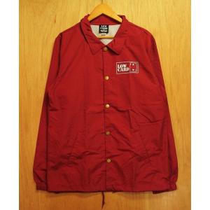 LOWCARD (ローカード,コーチジャケット) THE CLUB COACH JACKET cardinal｜oddball-skate-snow