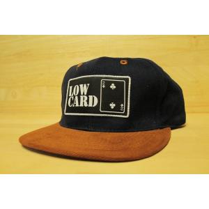 LOWCARD (ローカード,キャップ,スナップバック) CLASSIC NAVY/BROWN HAT｜oddball-skate-snow