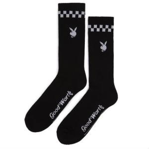 GOOD WORTH × PLAYBOY (グッドワース,プレイボーイ,ソックス,靴下) PLAYBOY SOCKS｜oddball-skate-snow