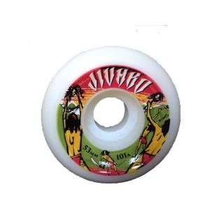 JIVARO WHEEL (ジバロウィール) SALVAGE SIDE CUT 53MM 101A｜oddball-skate-snow