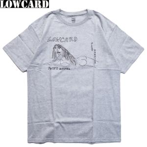 LOWCARD PARTY MACHINE gray ローカード Tシャツ｜oddball-skate-snow