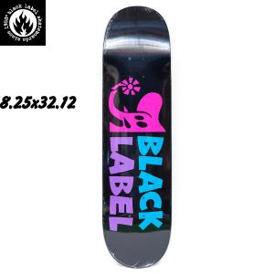 ブラックレーベル 8.5インチ スケボー デッキ BLACK LABEL SUPER MEX