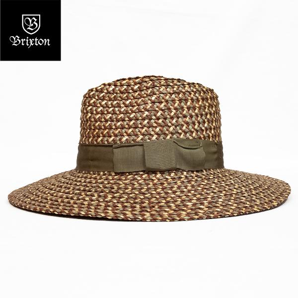 BRIXTON ブリクストン 麦わら帽子 キャップ ハット JOANNA HAT bronze/ol...