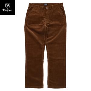 BRIXTON ブリクストン コーデュロイパンツ FLEET RIGID CHINO PANT sierra｜oddball-skate-snow